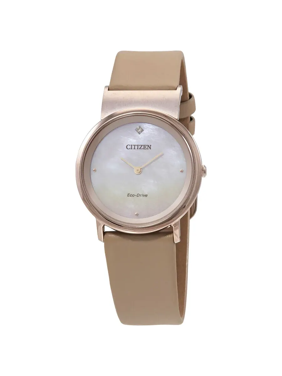 Женские часы Citizen White Mother of Pearl Dial EG7073-16Y — изображение 1 из 3, оттенок белый