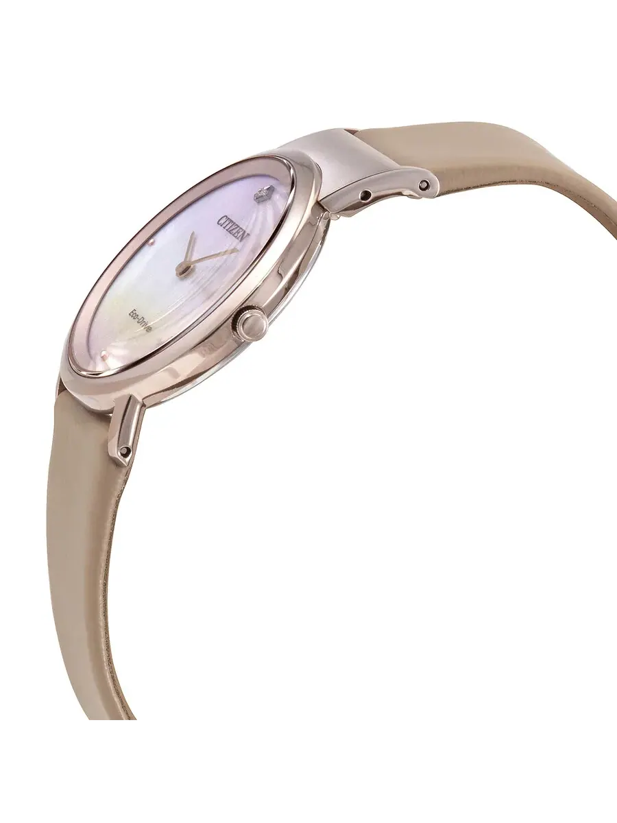 Женские часы Citizen White Mother of Pearl Dial EG7073-16Y — изображение 2 из 3, оттенок белый