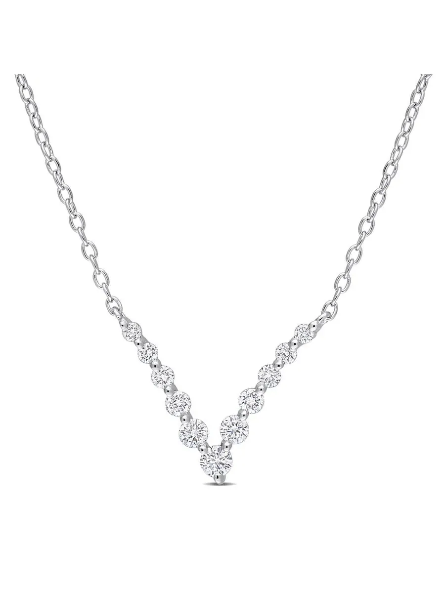 Созданный Forever 1/3 CT TGW лабораторно выращенный бриллиантовый градуированный V-образный