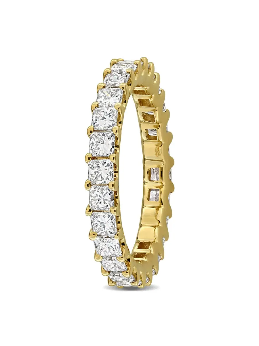 Созданное кольцо вечности Forever 1 4/5CT TW с лабораторно выращенным бриллиантом огранки — изображение 2 из 6