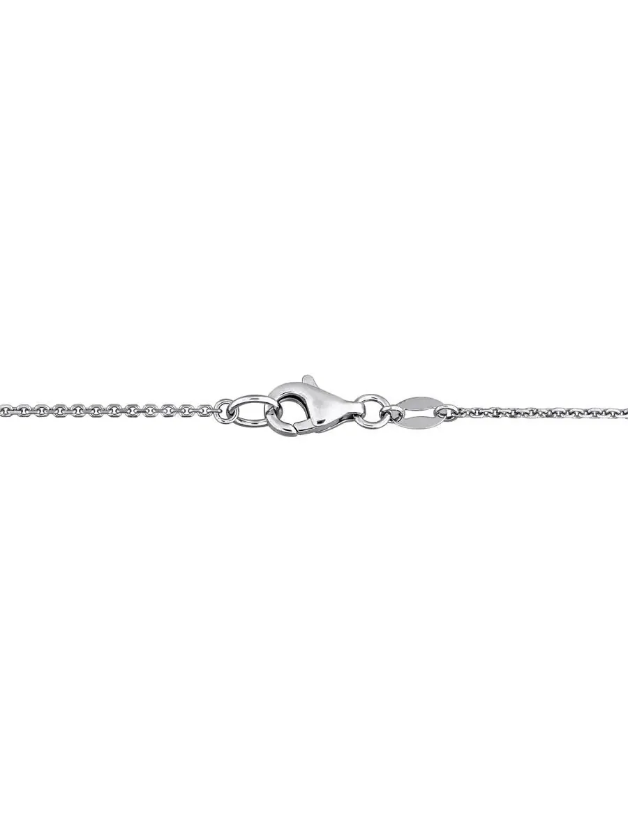Созданное колье Forever 1 5/8 CT TW с лабораторно выращенным бриллиантом из белого золота 14 карат — изображение 2 из 4