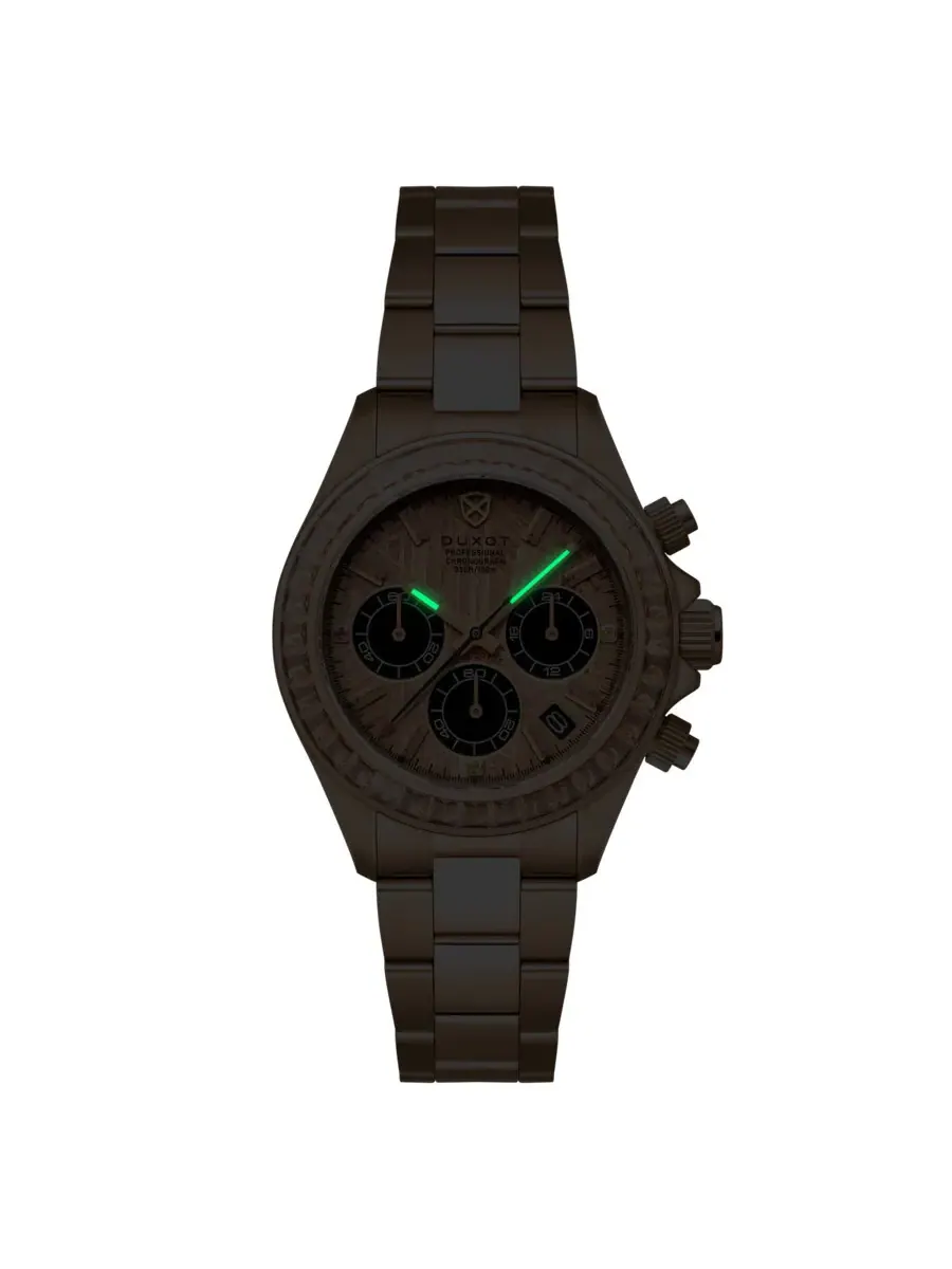 Мужские часы Duxot Accelero Meteorite Chronograph с розовым золотым циферблатом DX-2071-44 — изображение 3 из 4