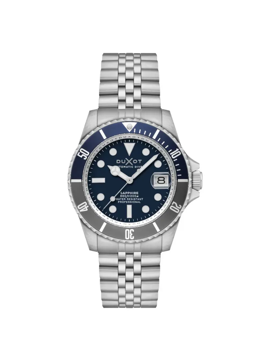 Мужские часы Duxot Atlantica Diver Automatic с синим циферблатом DX-2057-44