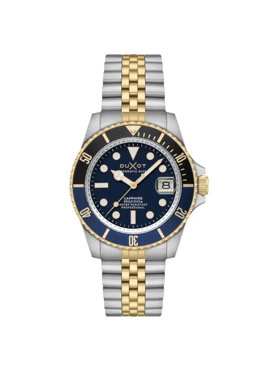 Мужские часы Duxot Atlantica Diver Automatic с синим циферблатом DX-2057-AA