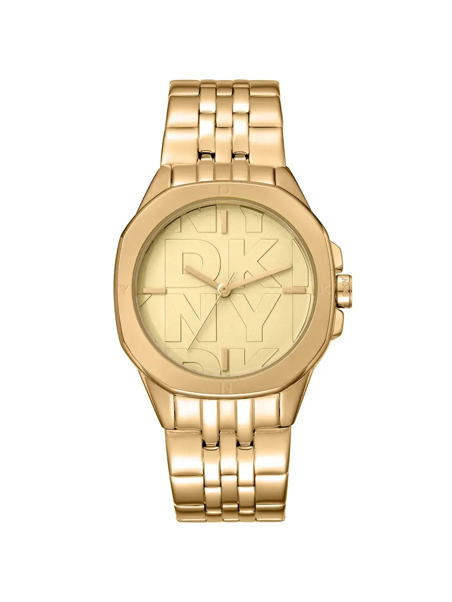 Женские часы DKNY Fashion с шампаневым циферблатом DK1L012M0065