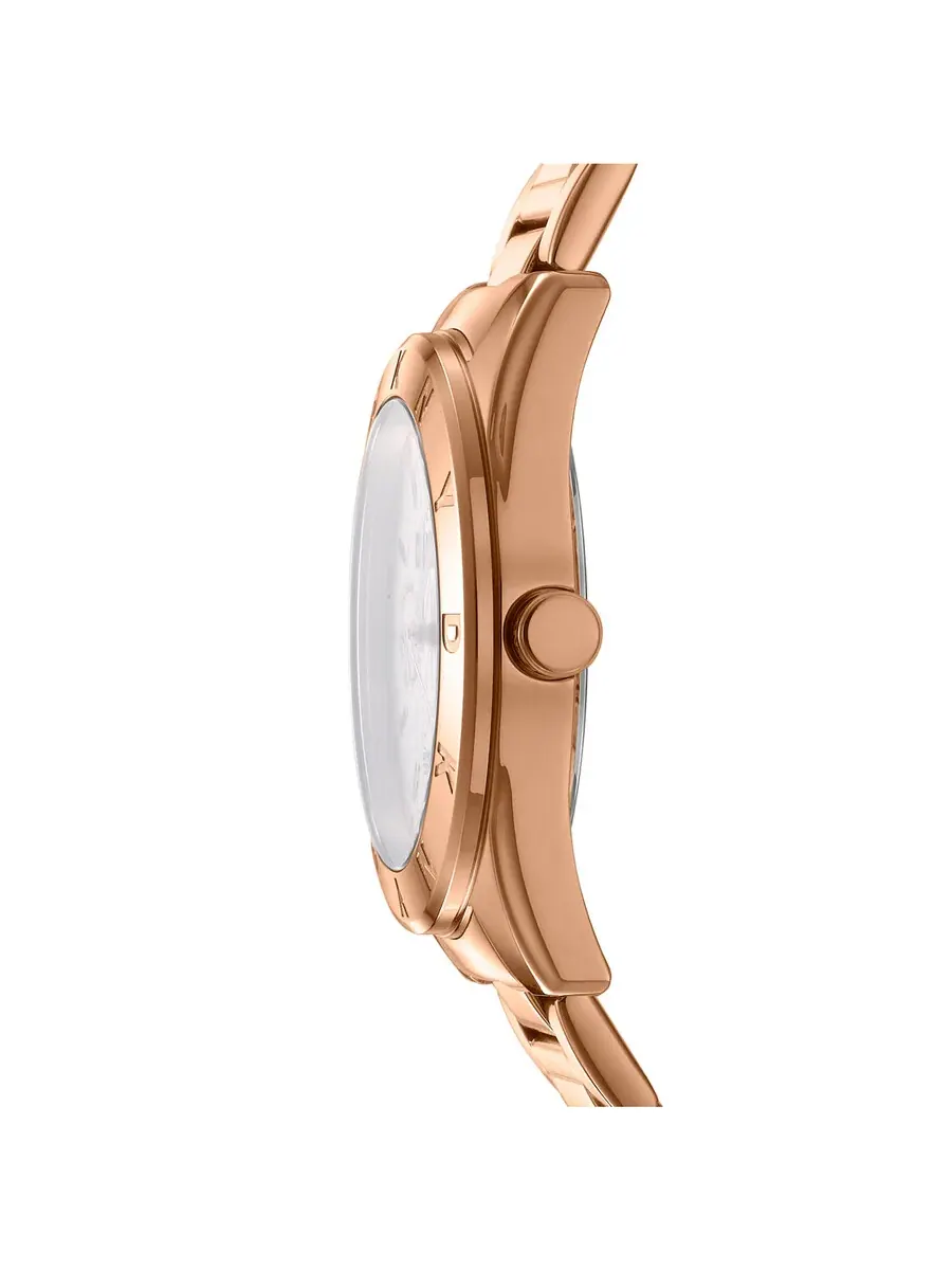 Женские часы DKNY Fashion с циферблатом цвета розового золота DK1L015M0045 — изображение 3 из 3, оттенок розовый золотистый