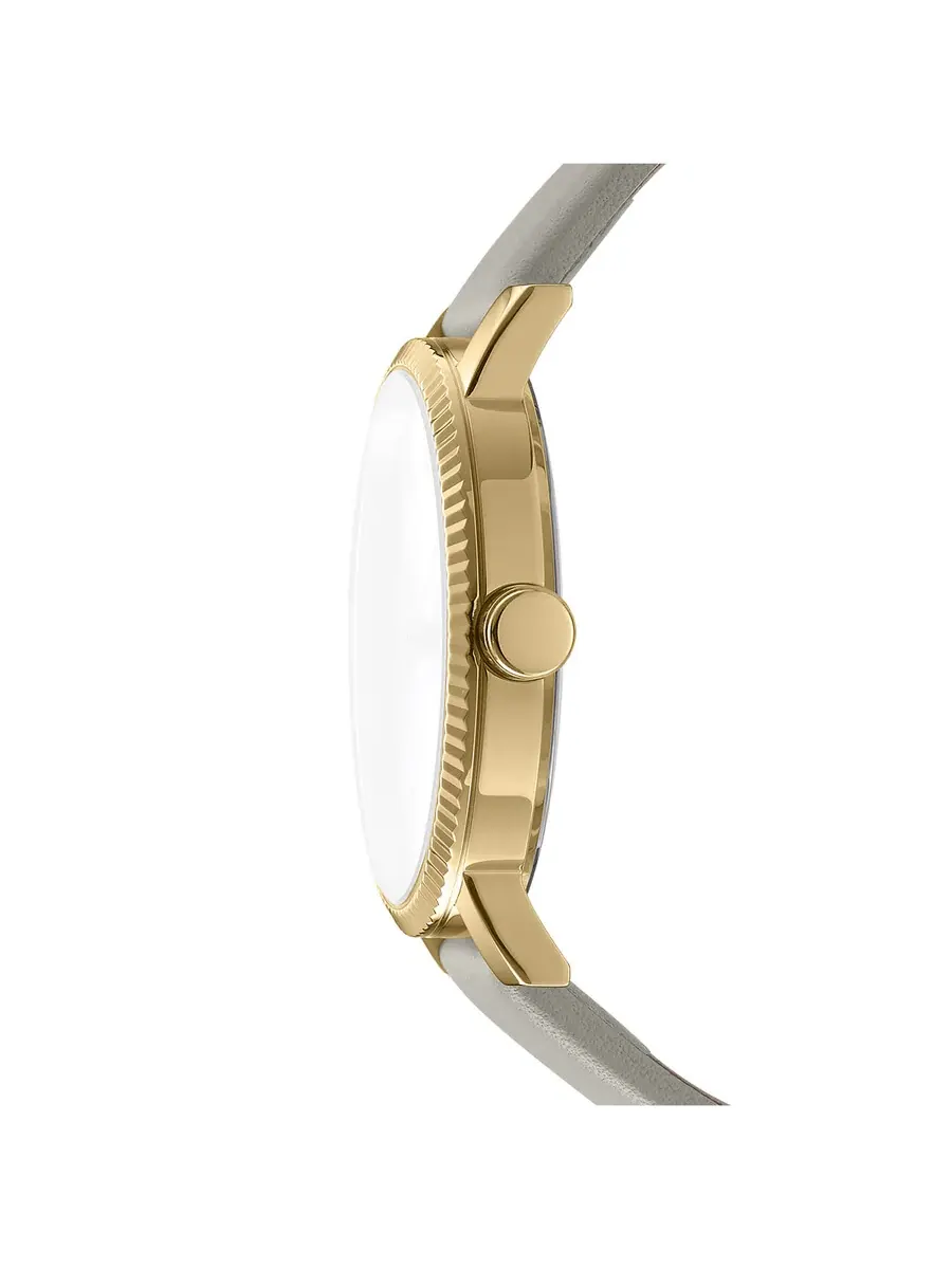 Женские часы DKNY с серебристым циферблатом DK1L034L0025 — изображение 3 из 3, оттенок желтый золотистый