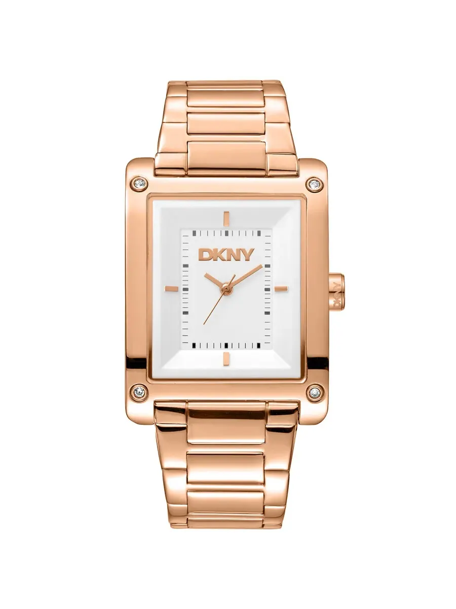 Женские часы DKNY Fashion с белым циферблатом DK1L006M0055