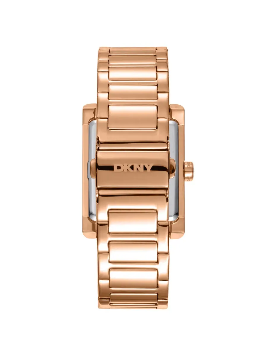 Женские часы DKNY Fashion с белым циферблатом DK1L006M0055 — изображение 2 из 3, оттенок розовый золотистый