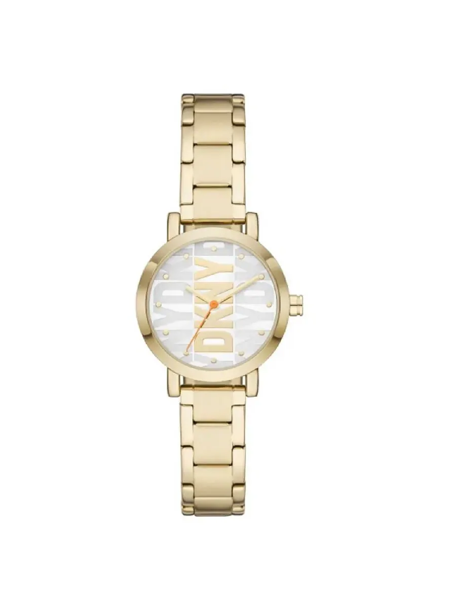 Женские часы DKNY Soho с кварцевым механизмом и серебристым циферблатом NY6647