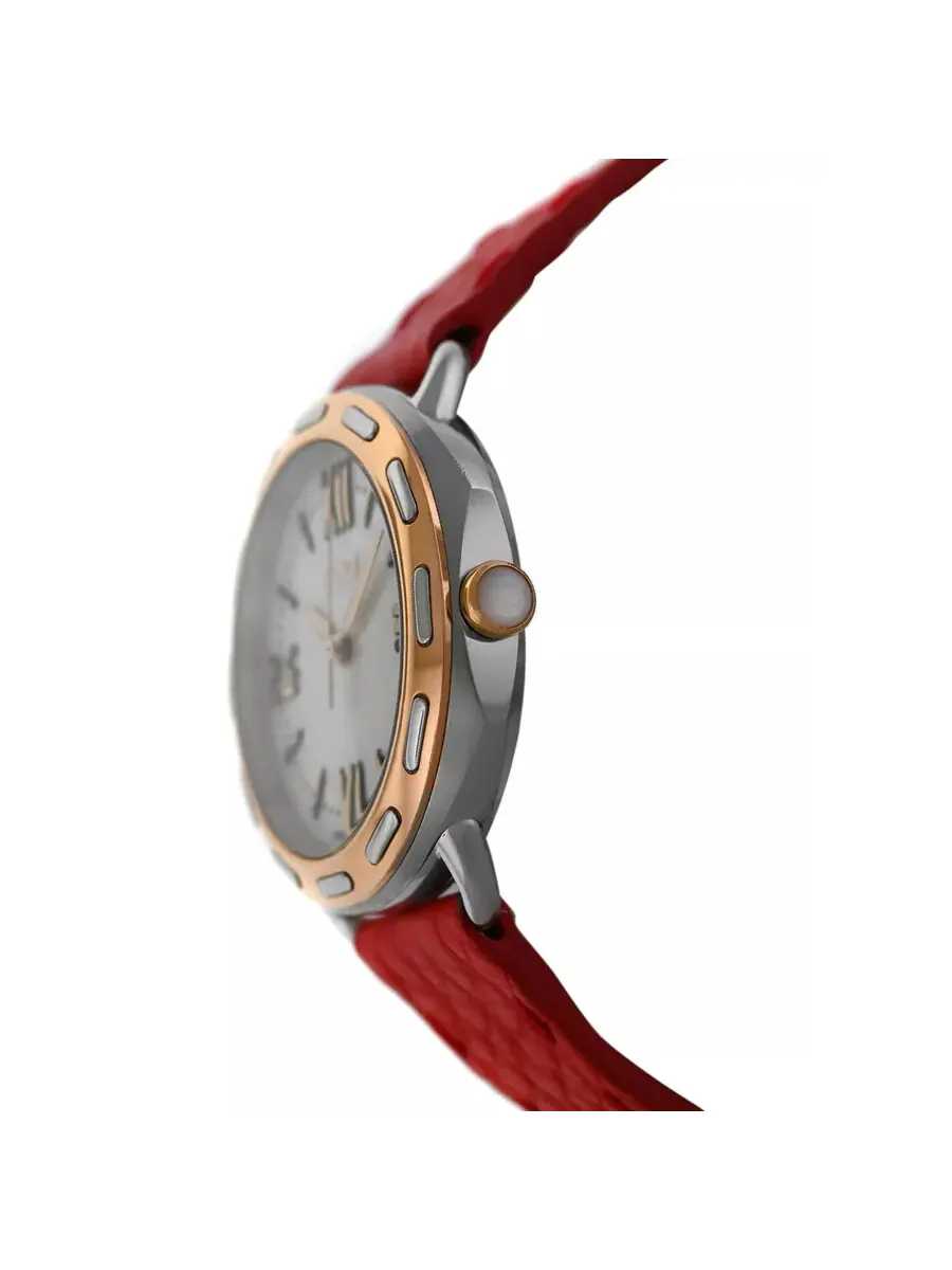 Женские часы Fendi Selleria с кварцевым механизмом и белым циферблатом F8302345H0 — изображение 2 из 7