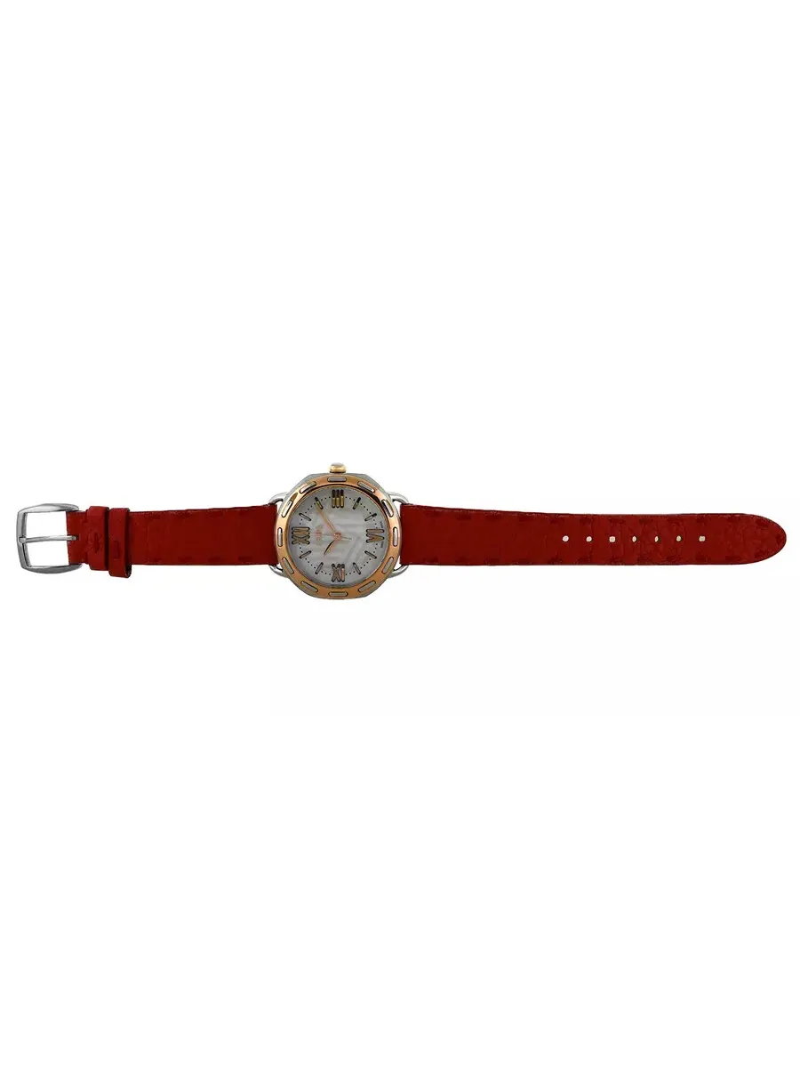 Женские часы Fendi Selleria с кварцевым механизмом и белым циферблатом F8302345H0 — изображение 4 из 7