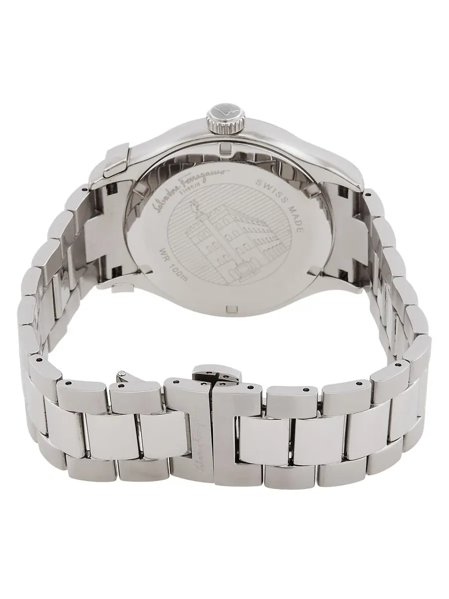 Мужские часы Ferragamo 1898 Sport Quartz с белым циферблатом и безелем Pepsi SFYK00520 — изображение 3 из 3