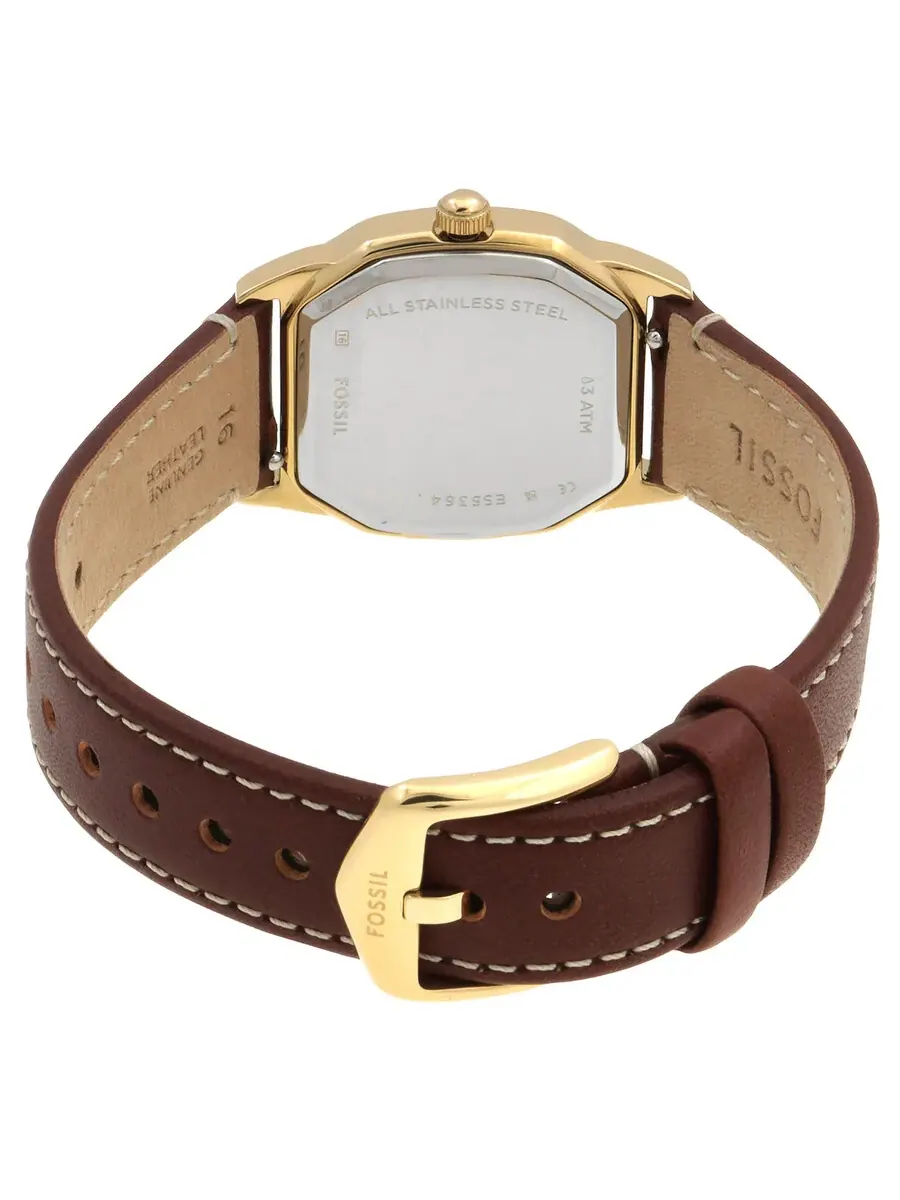 Женские часы Fossil Harlow Quartz ES5364 — изображение 3 из 3, оттенок желтый золотистый