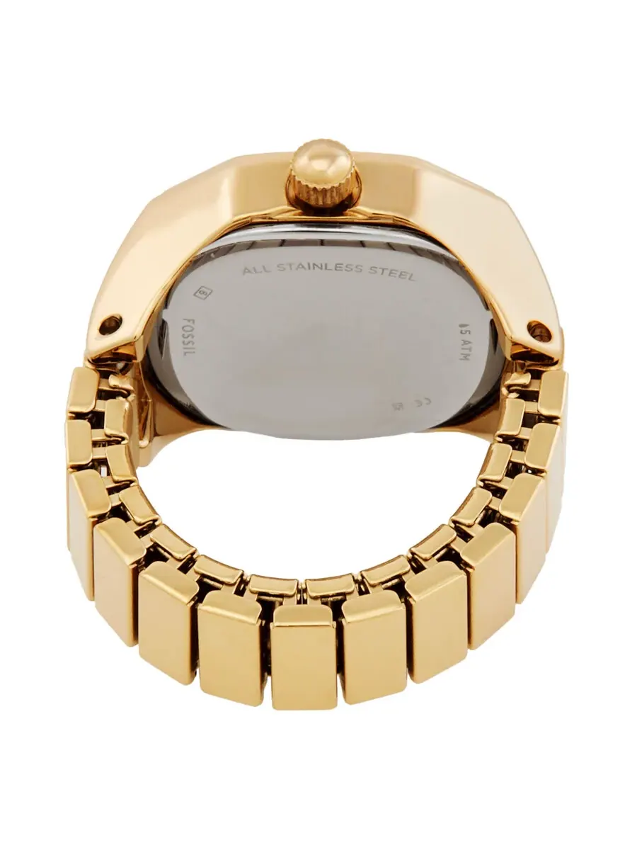 Женские часы Fossil Harlow с кварцевым механизмом, модель ES5446 — изображение 3 из 3, оттенок золотистый