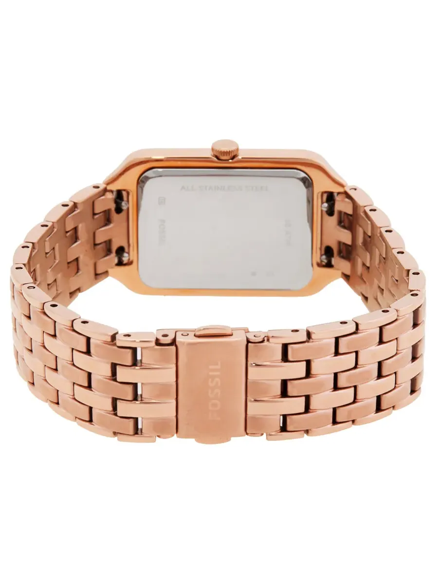 Женские часы Fossil Raquel Quartz ES5323 — изображение 3 из 3, оттенок розовый золотистый
