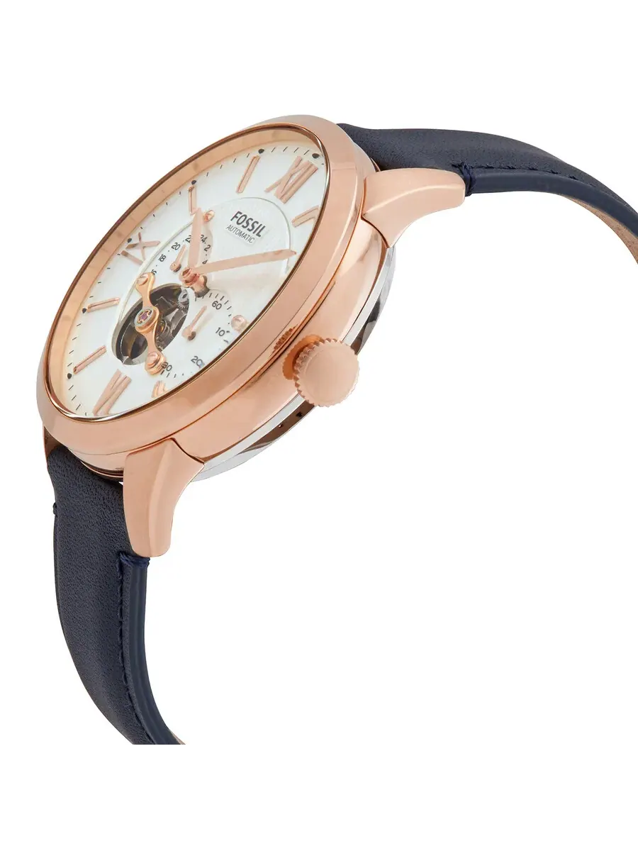 Мужские часы Fossil Townsman Auto Chronograph с автоматическим ходом — изображение 2 из 3, оттенок розовый золотистый