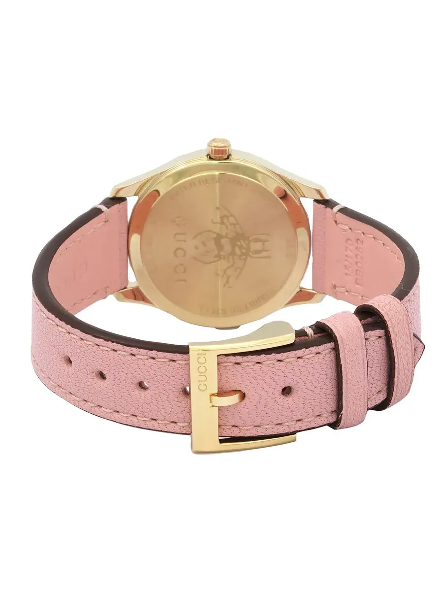 Женские часы Gucci G-Timeless Quartz YA1265041 — изображение 3 из 3, оттенок желтый золотистый