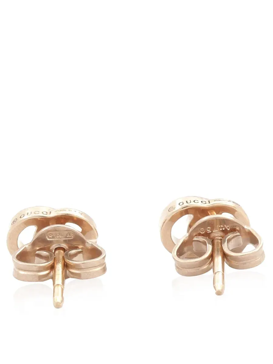 Серьги Gucci GG Running из 18-каратного розового золота — изображение 4 из 4, оттенок розовый золотистый