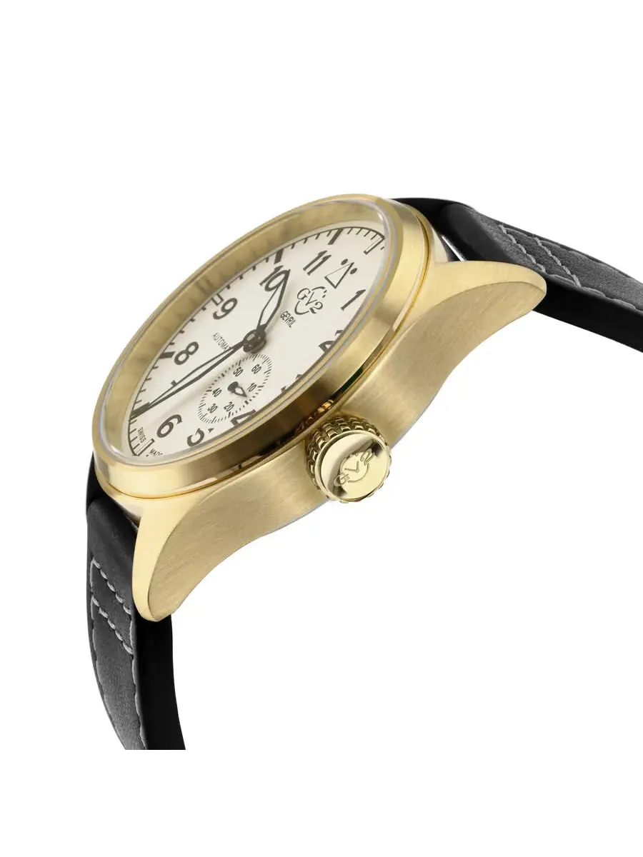 Мужские часы GV2 от Gevril Aeronautica Automatic с белым циферблатом 18003 Gv2 By Gevril — изображение 2 из 3