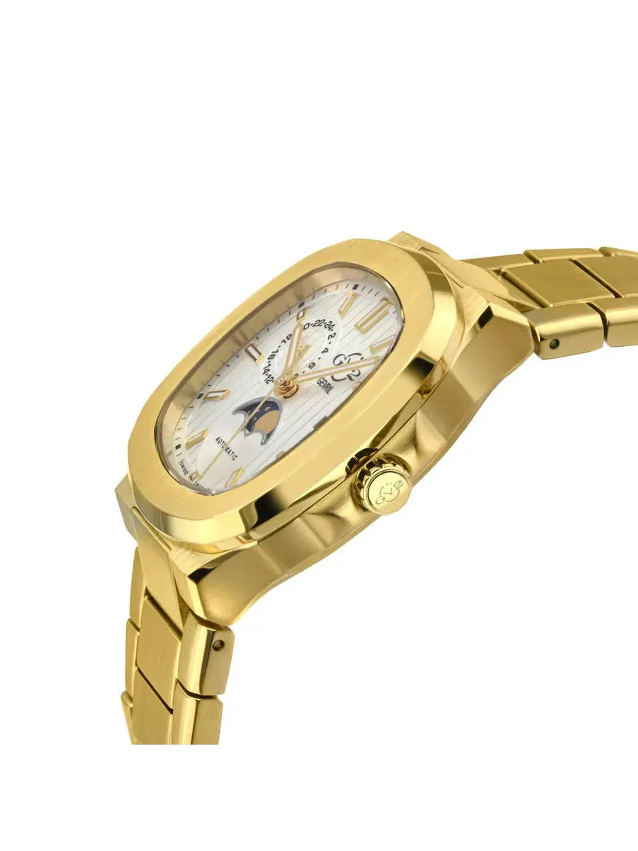 Мужские часы GV2 от Gevril Potente Automatic с белым циферблатом 18402B Gv2 By Gevril — изображение 2 из 3