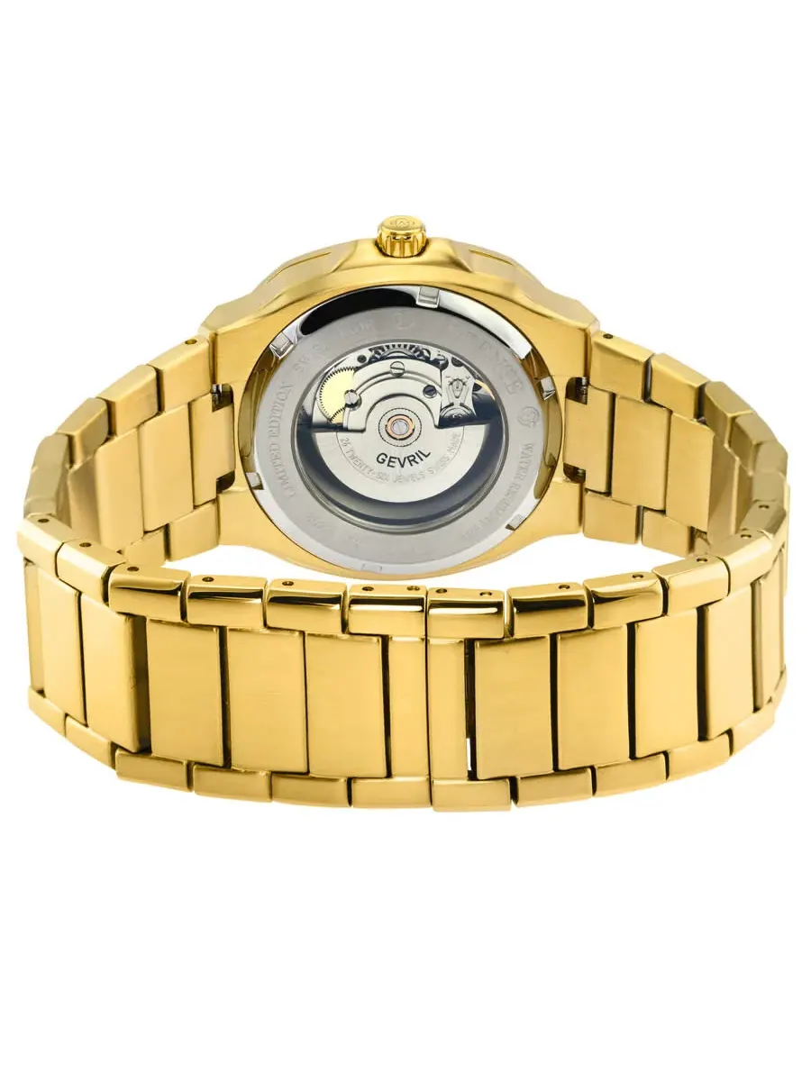 Мужские часы GV2 от Gevril Potente Automatic с белым циферблатом 18402B Gv2 By Gevril — изображение 3 из 3