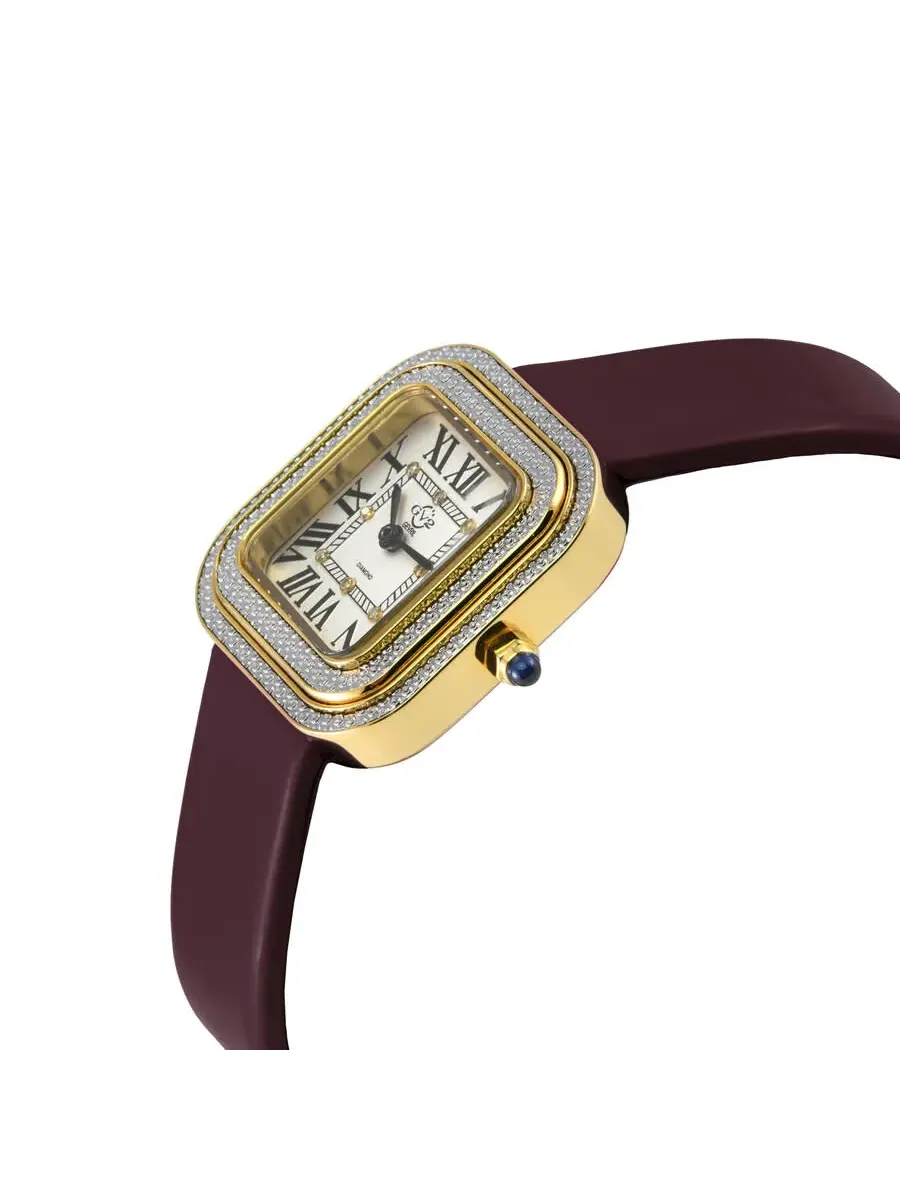 Женские часы GV2 от Gevril Bellagio Quartz с белым циферблатом 12132 Gv2 By Gevril — изображение 3 из 3