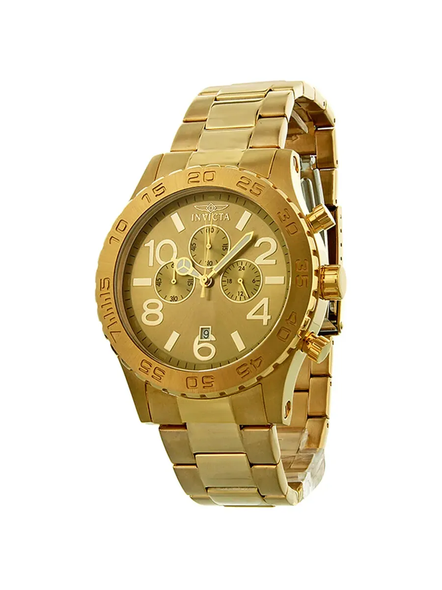 Мужские часы Invicta Elegant Ocean с шампанским циферблатом 1270 — изображение 1 из 7, оттенок желтый золотистый