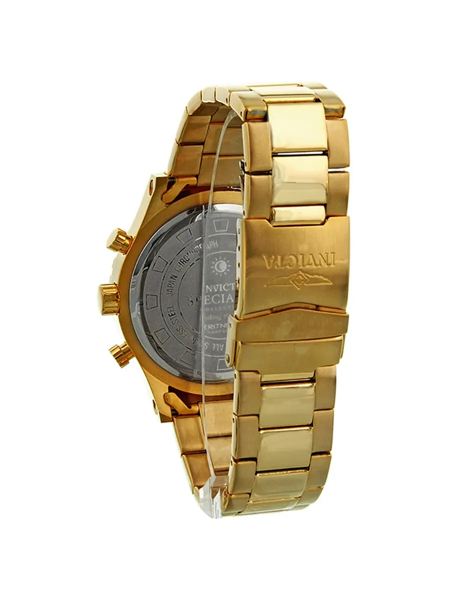 Мужские часы Invicta Elegant Ocean с шампанским циферблатом 1270 — изображение 4 из 7, оттенок желтый золотистый