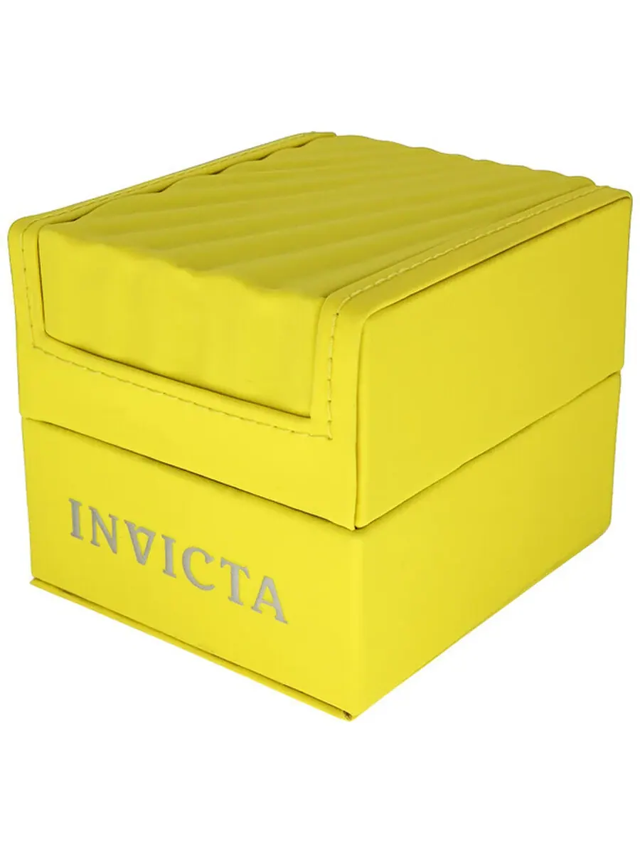 Часы Invicta Lefty Chronograph с черным циферблатом и золотым оттенком для унисекса 3330 — изображение 4 из 4
