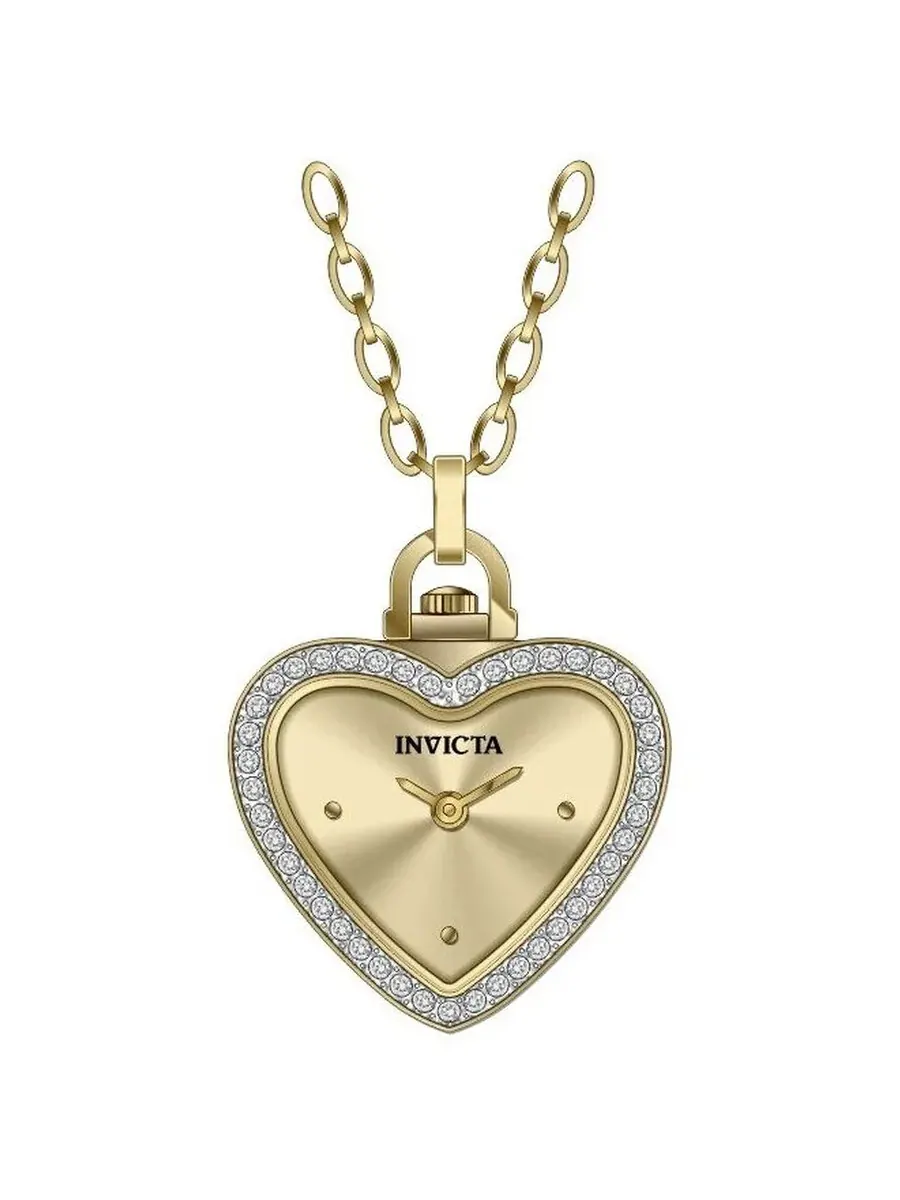 Женские часы Invicta Mini Angel с кварцевым механизмом, золотым циферблатом, модель 49938 — изображение 1 из 1