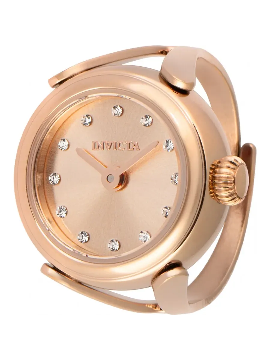 Женские часы Invicta Mini Angel с кварцевым механизмом — изображение 1 из 1, оттенок розовый золотистый