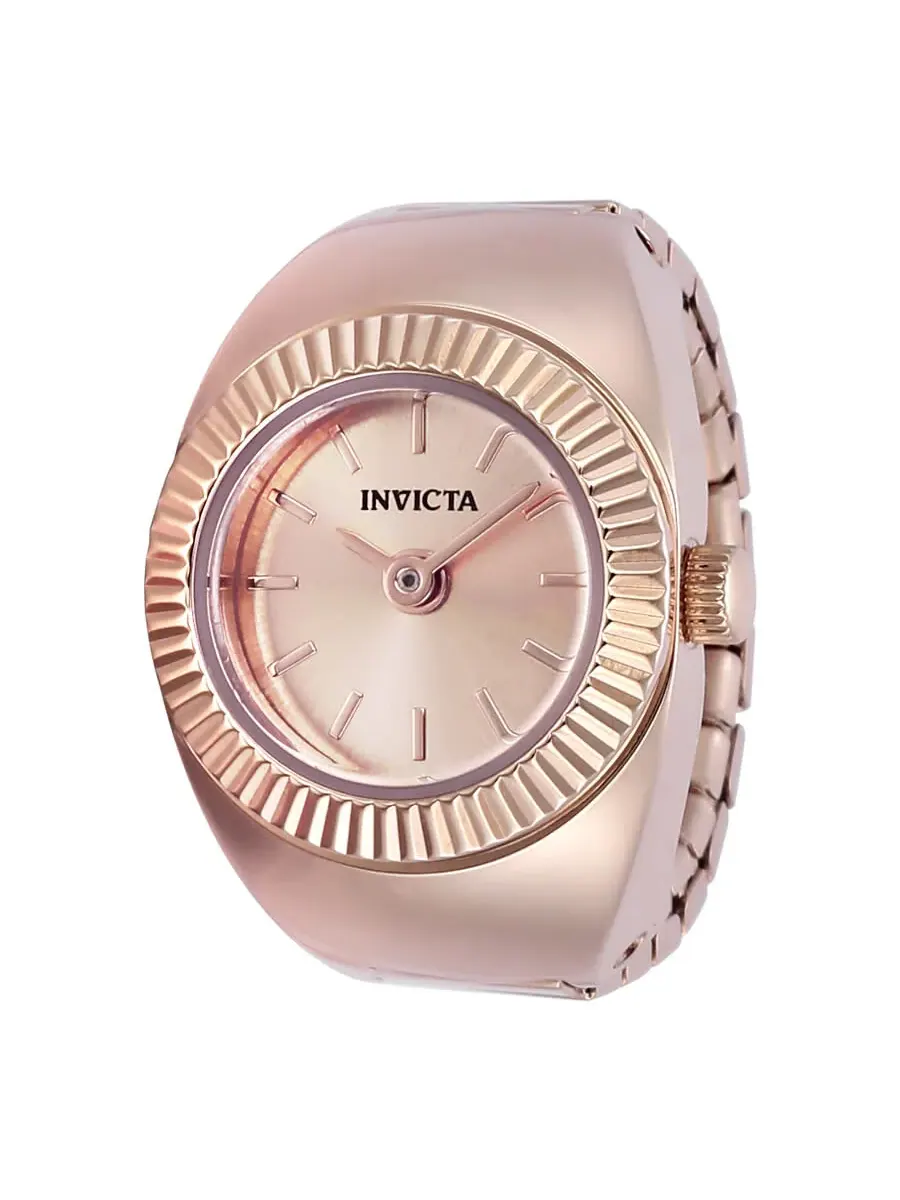 Женские часы Invicta Mini Angel с кварцевым механизмом — изображение 1 из 1, оттенок розовый золотистый