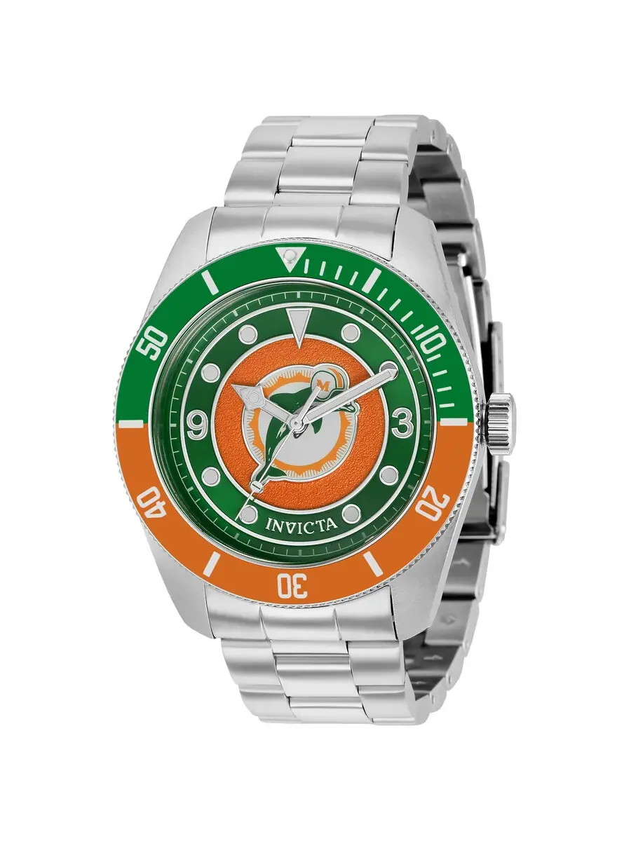 Мужские кварцевые часы Invicta NFL Miami Dolphins 37237 — изображение 1 из 1