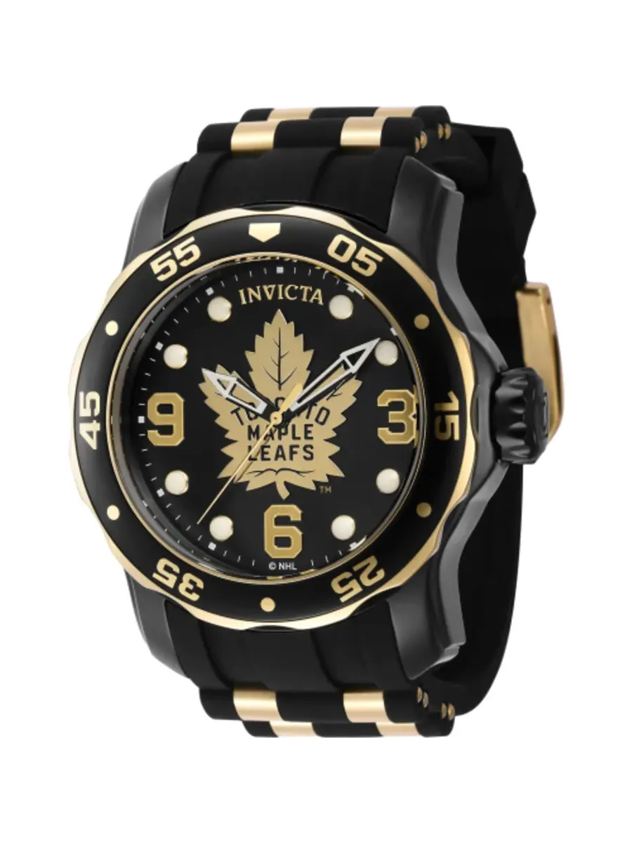 Мужские часы Invicta NHL Toronto Maple Leafs с кварцевым механизмом, модель 42326 — изображение 1 из 1