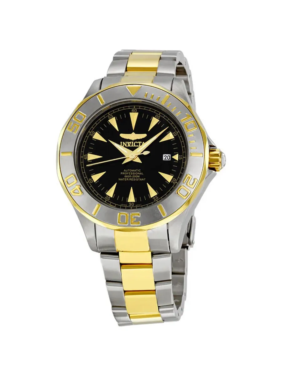 Мужские часы Invicta Ocean Ghost III с черным циферблатом и двухцветной отделкой, модель 7037 — изображение 1 из 4