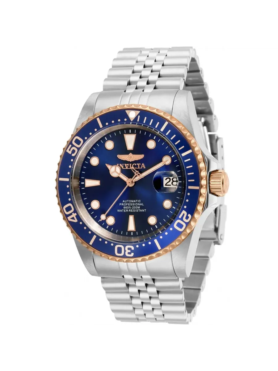 Мужские автоматические часы Invicta Pro Diver с темно-синим циферблатом, модель 32503 — изображение 1 из 2