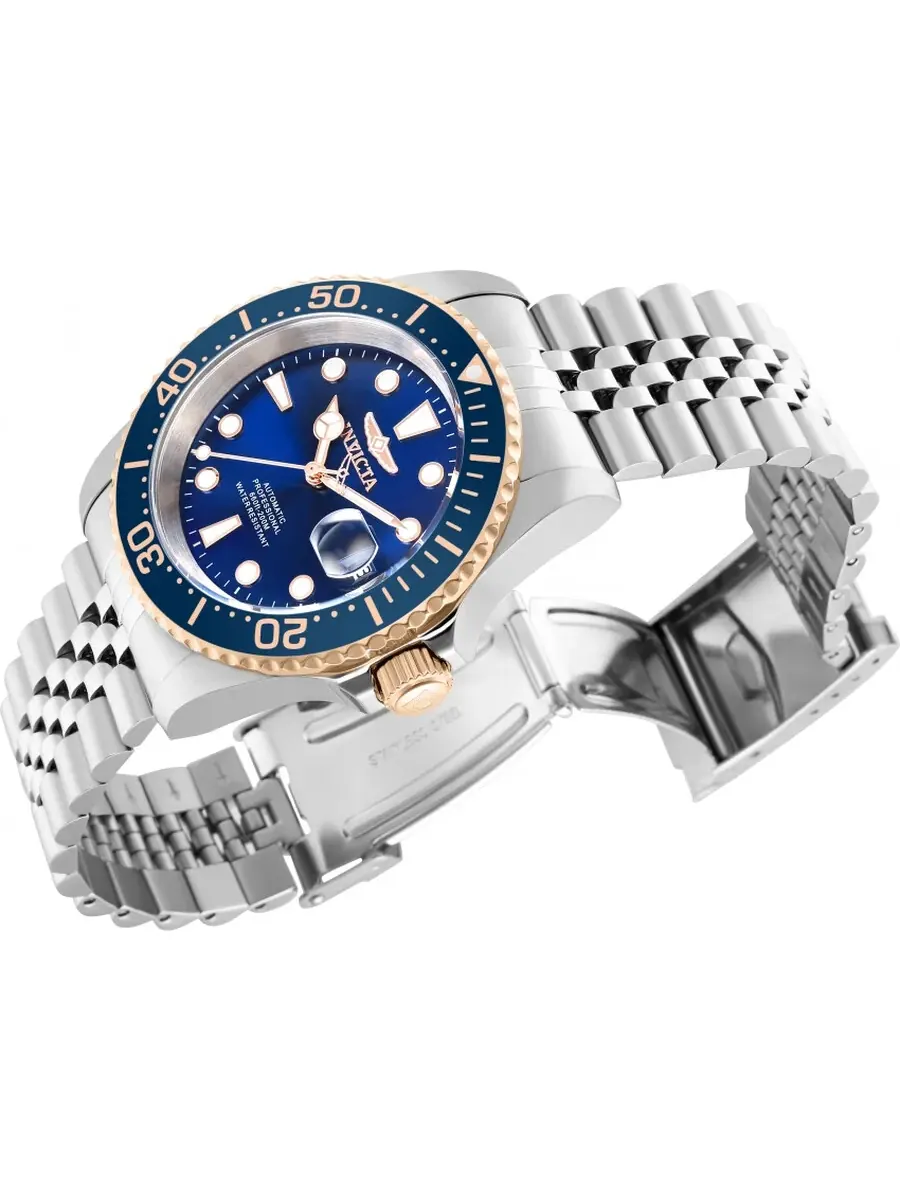 Мужские автоматические часы Invicta Pro Diver с темно-синим циферблатом, модель 32503 — изображение 2 из 2