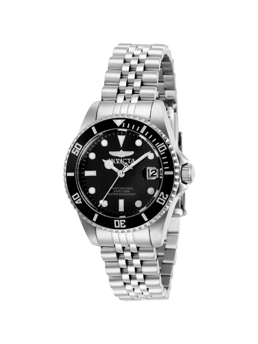 Женские часы Invicta Pro Diver с кварцевым механизмом — изображение 1 из 3, оттенок серебристый