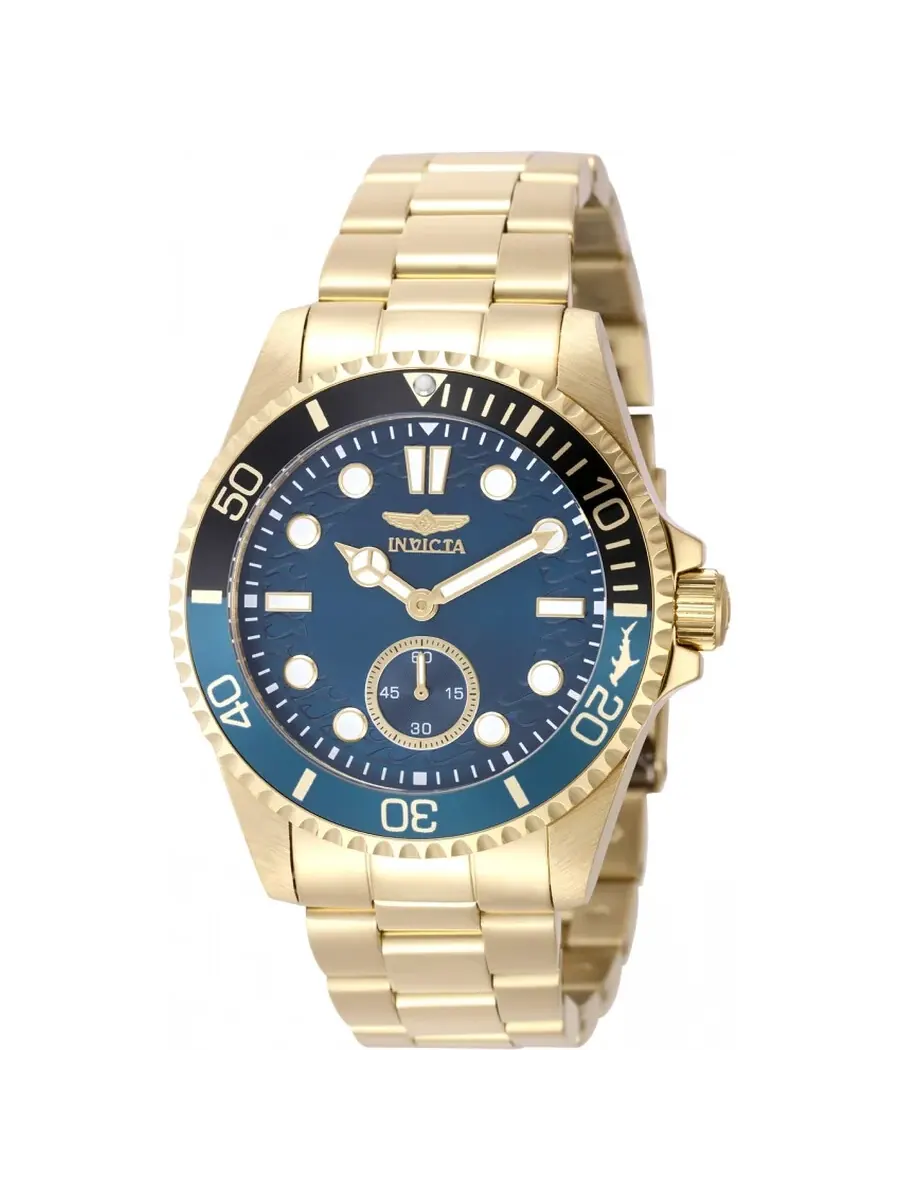 Часы для мужчин Invicta Pro Diver Quartz с синим циферблатом и безелем «Бэтмен» 49435 — изображение 1 из 1