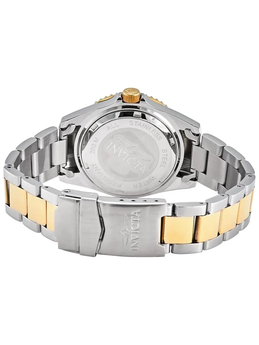 Мужские часы Invicta Pro Diver с кварцевым механизмом — изображение 3 из 3, оттенок желтый золотистый