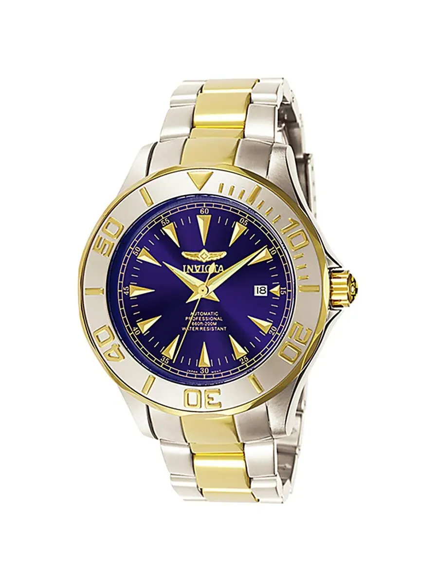 Мужские часы Invicta Ocean Ghost III Automatic с синим циферблатом и двухцветным корпусом, модель — изображение 1 из 5
