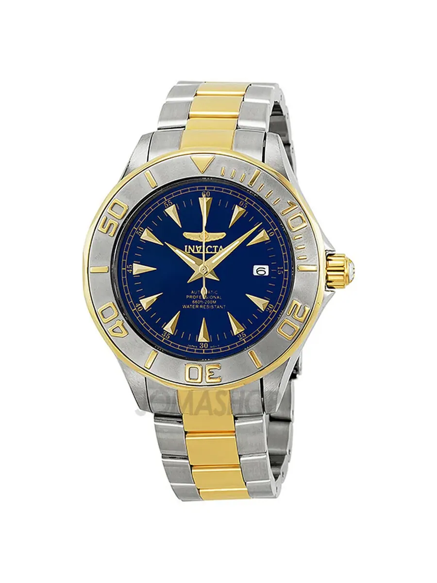 Мужские часы Invicta Ocean Ghost III Automatic с синим циферблатом и двухцветным корпусом, модель — изображение 2 из 5
