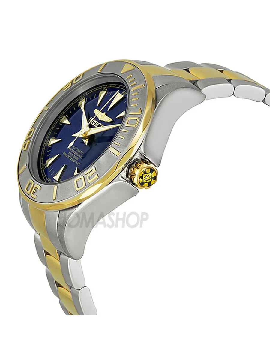 Мужские часы Invicta Ocean Ghost III Automatic с синим циферблатом и двухцветным корпусом, модель — изображение 3 из 5