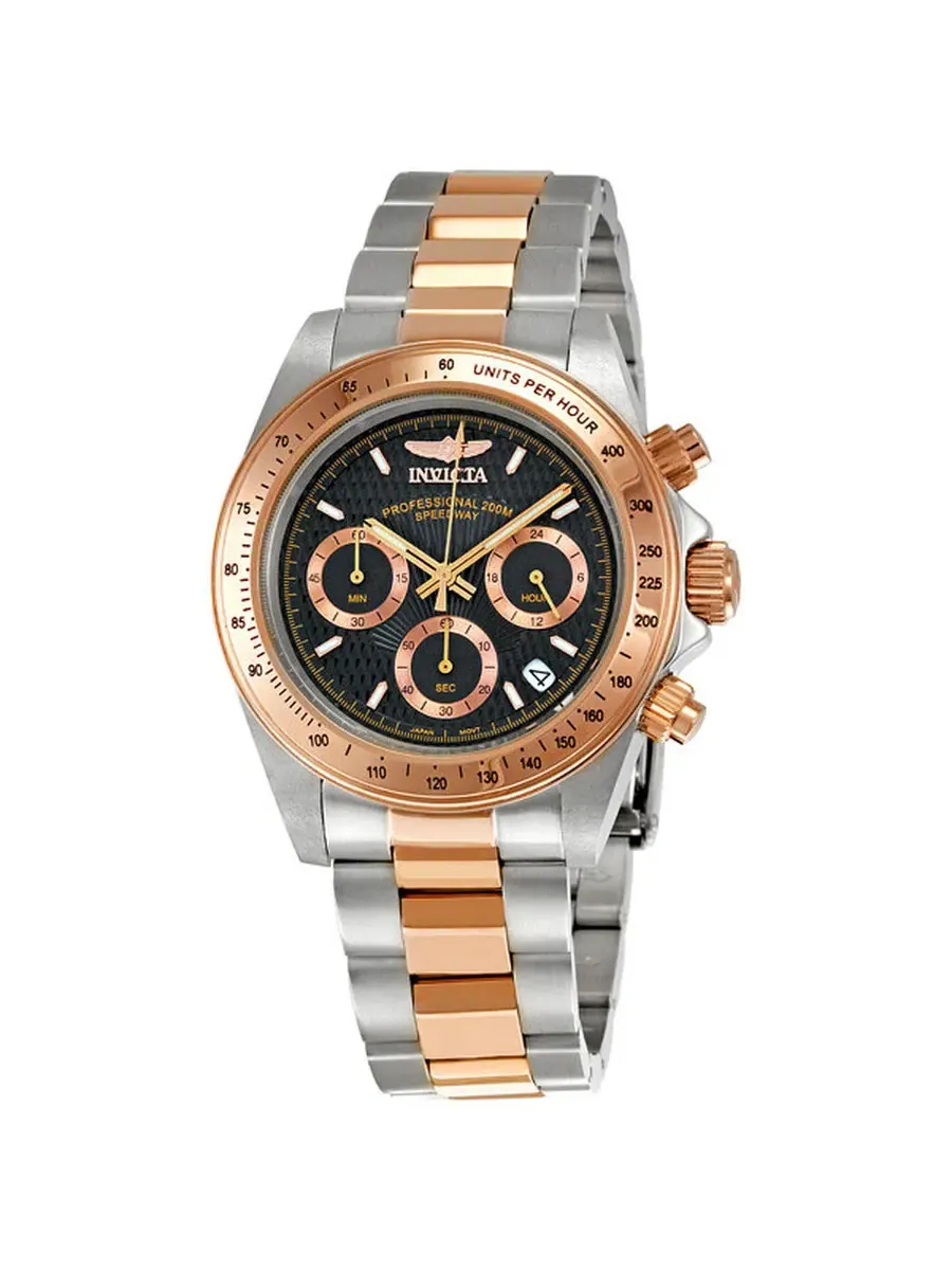 Мужские часы Invicta Professional Speedway Chronograph с черным циферблатом 6932 — изображение 1 из 4