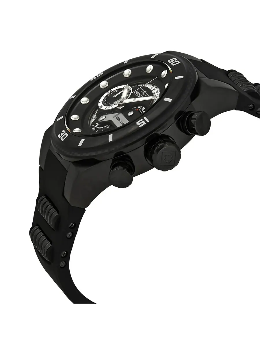Мужские часы Invicta S1 Rally Chronograph с черным циферблатом 24228 — изображение 2 из 3, оттенок черный черный