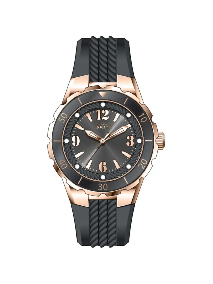 Часы унисекс Invicta Angel Quartz с черным циферблатом 40310 — изображение 2 из 2