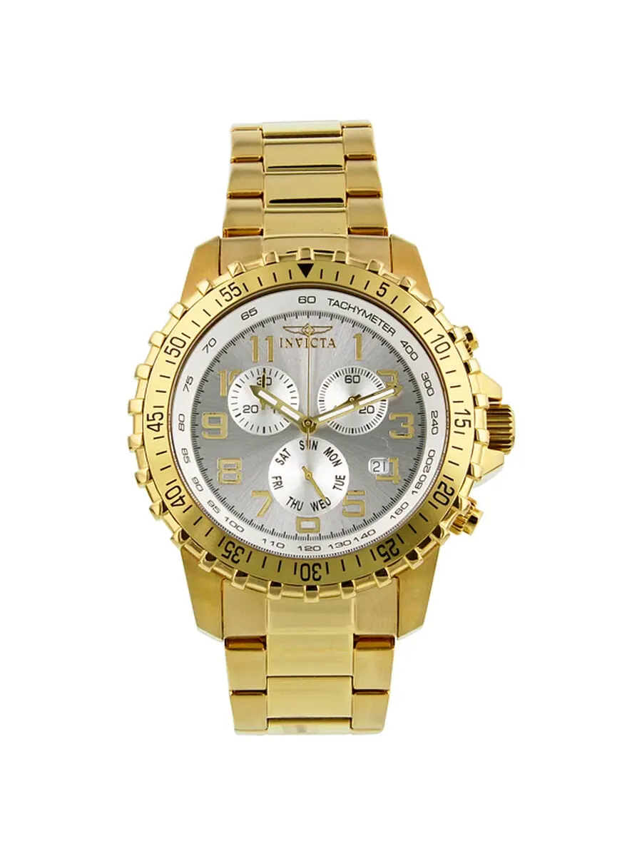 Мужские часы Invicta Specialty Pilot Chronograph с серебристым циферблатом 11369 — изображение 1 из 7
