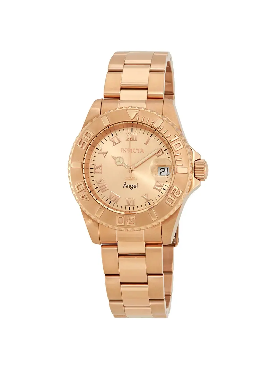 Женские часы Invicta Angel Rose с циферблатом Rose и золотистым оттенком 14322 — изображение 1 из 3