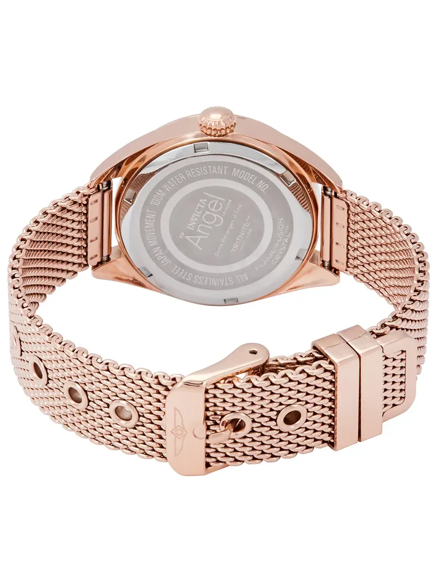 Женские часы Invicta Angel Rose Gold Dial 27454 — изображение 3 из 3, оттенок розовый золотистый